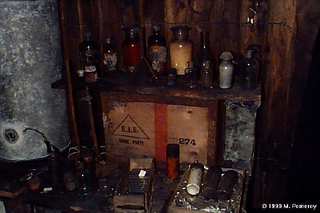 chemicals and B.A.E. box